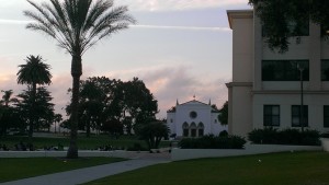 SuperCamp Image: Another beautiful day winds down at LMU Junior Forum