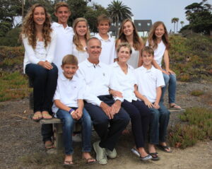 Dan and Mary McSweeney with the children they are sending to SuperCamp 2014