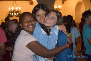 Students Hugging